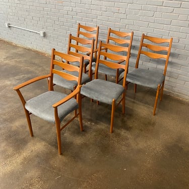 6 Danish Dining Chairs by Arne Wahl Iversen