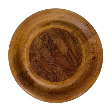 Round Small Teak Cutting Board by Jens Quistgaard for Dansk 