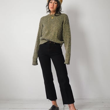 90's J.Crew Marled Cotton Sweater