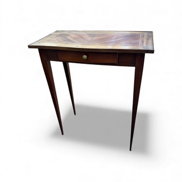 French Inlaid Side Table