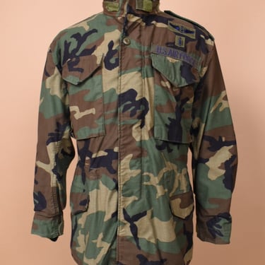 Camo Air Force Field Jacket, M