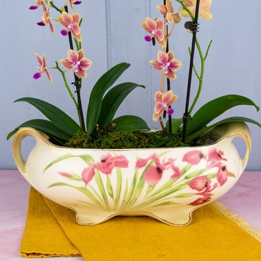Antique French Iris Jardinière