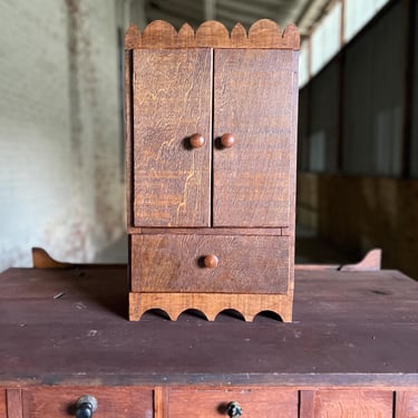 Vintage Homemade Doll Wardrobe Folk Art 