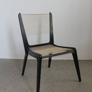 Cord Chair by Jacques Gillon