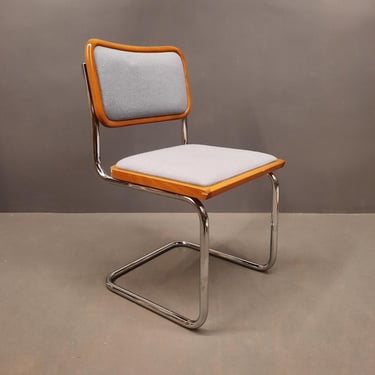 Marcel Breuer Cesca Chair, Vintage Chair, 1970's, In Textiles, Dining Chairs, Vintage Furniture, Bauhaus Style, Made in Italy 