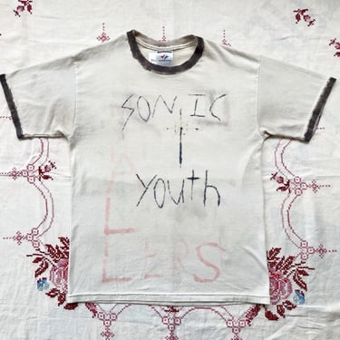 Homemade Sonic Youth T-Shirt