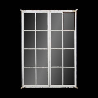 Reclaimed Steel 16 Lite Double Casement Window 51 x 37