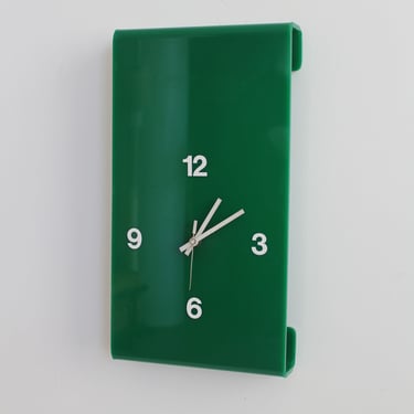 Green Acrylic Clock