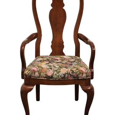 BERNHARDT FURNITURE Solid Cherry Traditional Style Dining Arm Chair 