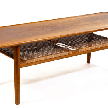 Hans J. Wegner for Andreas Tuck teak coffee table model AT-10