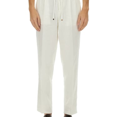 Brunello Cucinelli Men Linen Pants