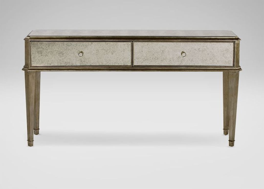 ETHAN ALLEN VIVICA MIRRORED SOFA TABLE Sarah Cyrus Home Atlanta, GA