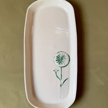 DBO Home + Sentiment Pottery | Long Porcelain Tray #1