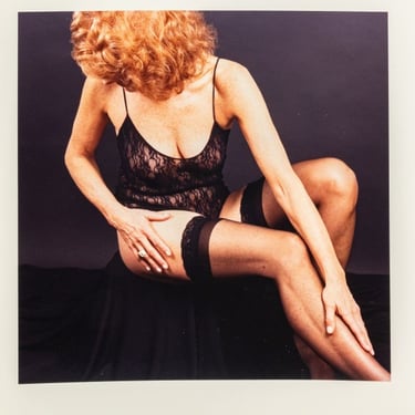 Anne Sager Seated Female Figure Photograph C-Print