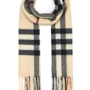 Burberry Women Embroidered Cashmere Scarf