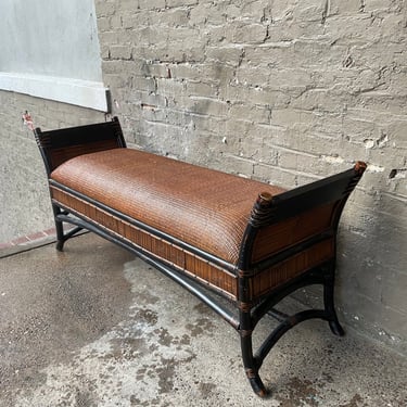 Rattan Bench