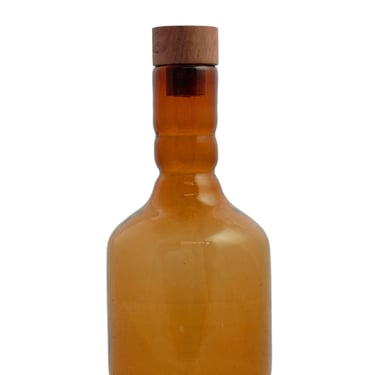 Amber Decanter Bottle