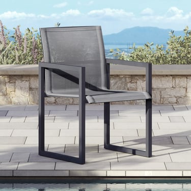 Pacific Aluminum Outdoor Dining Chair