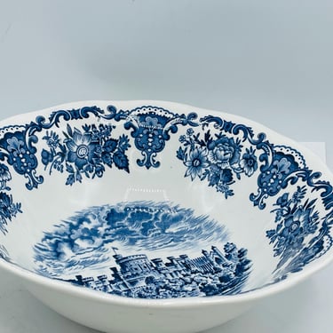 Enoch Wedgwood Royal Blue Homes of Britain Blue 10