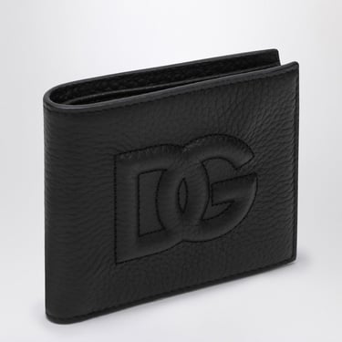 Dolce&Gabbana Black Bi-Fold Wallet With Logo Men