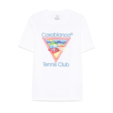 Casablanca White T-Shirts & Vests - T-Shirts Men