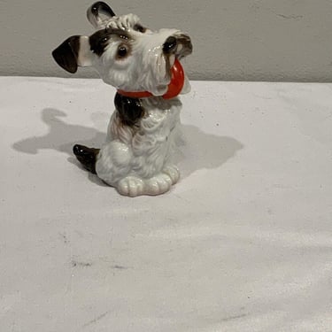 Rosenthal Scottie Ceramic Dog Figurine, gifts for Scottish Terrier lovers, dog lover gifts, animal figurine, vintage dog decor 