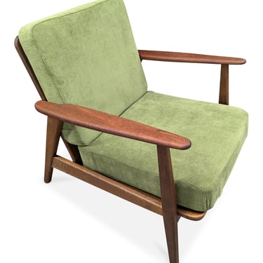 Teak Lounge Chair w New Upholstery - 082408