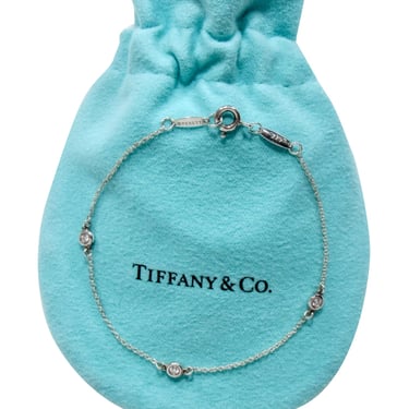 Tiffany &amp; Co. - Elsa Peretti Diamonds by the Yard® Three Stone Bracelet
