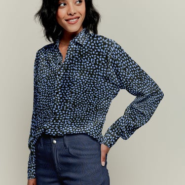 The Brooklyn Button Up | Cornflower Spots