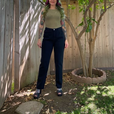 Vintage 1990’s Black Skinny Mom Jeans 