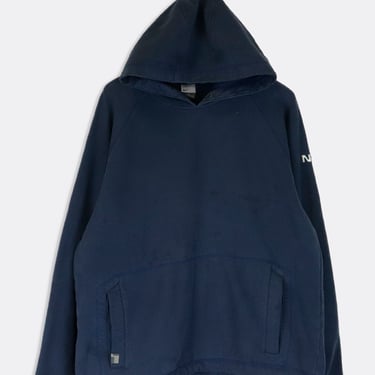 Vintage Plain Nike Hood And Pockets Sweatshirt Sz L