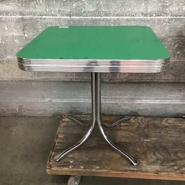 Green Retro Cafe Table (Seattle)