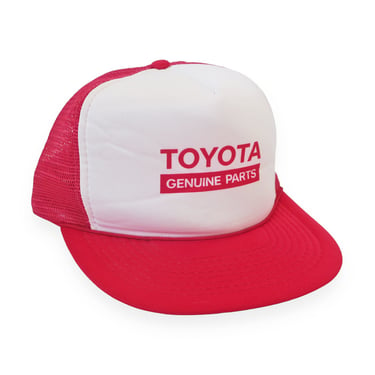 vintage Toyota hat / 90s trucker hat / 1990s Toyota Genuine Parts Tacoma 4Runner trucker hat snapback 