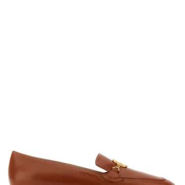 BALLY WOMAN Caramel Leather Obrien Loafers