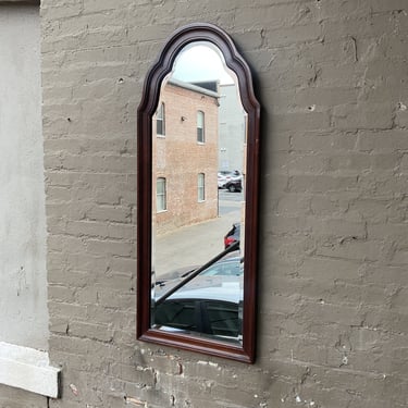 Queen Anne Style Mahogany Mirror