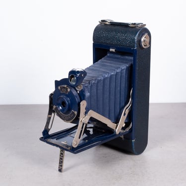 Rare Blue Eastman Kodak "No. 1" Folding Camera c.1909-1920