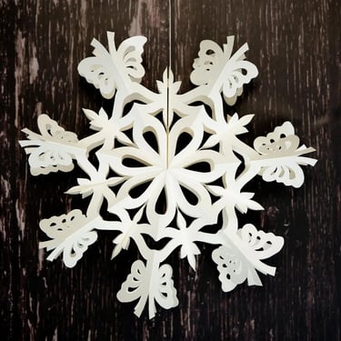 BWC Mensa Snowflake Paper Decoration
