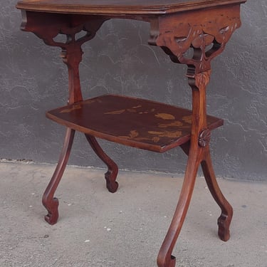 Antique French Art Nouveau Table 