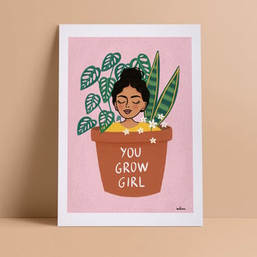 Print | You Grow Girl