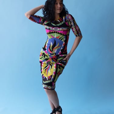 1960s Silk Jersey Dress | Emilio Pucci 