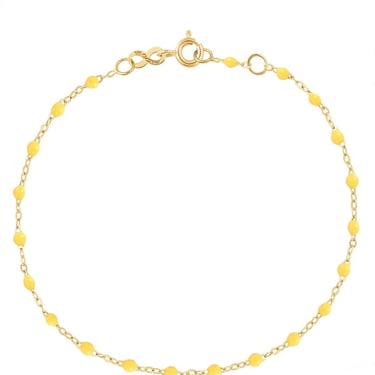 7.1&quot; Classic Gigi Bracelet - Lemon + Yellow Gold