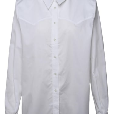 The Andamane Nashville White Cotton Shirt Women