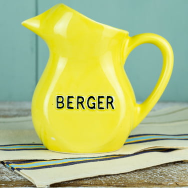 Vintage Berger Pitcher