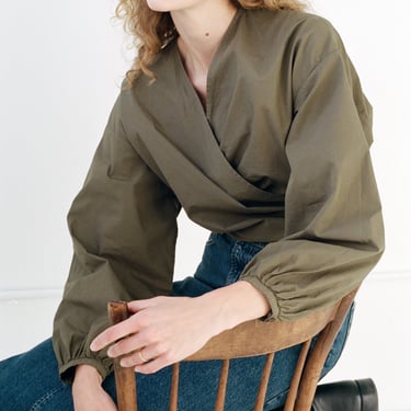 Giverny Blouse in Umber