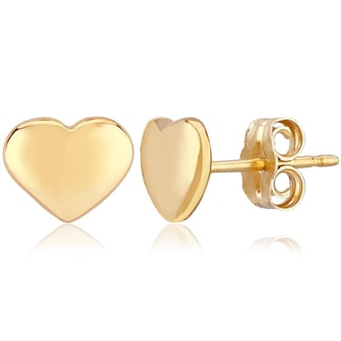 Carla Corp | 14KG 8mm Flat Heart Stud