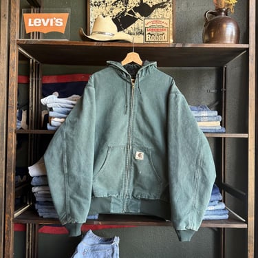 Vintage Carhartt J06 HTG Hooded Work Jacket Men's | Union Station