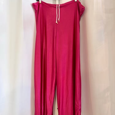 Hot Pink Drawstring Pants