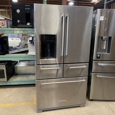 KitchenAid 36&quot; Multi-Door Freestanding Refrigerator KRMF706ESS01