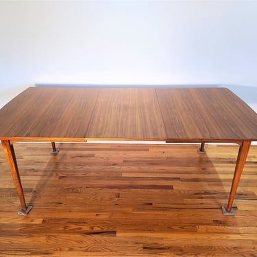 Mid Century Drexel Dining Table by Kipp Stewart, Expandable to 104 Inches 