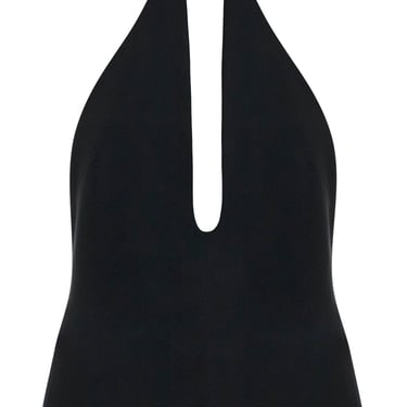 The Attico Halter Neck Top With Open Women